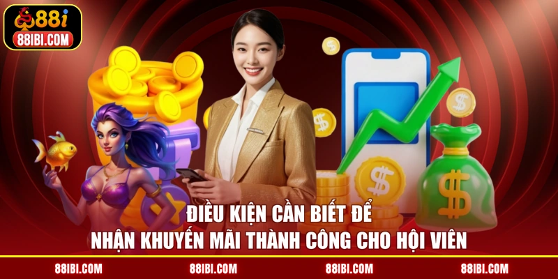Điều kiện cần biết để nhận khuyến mãi thành công cho hội viên