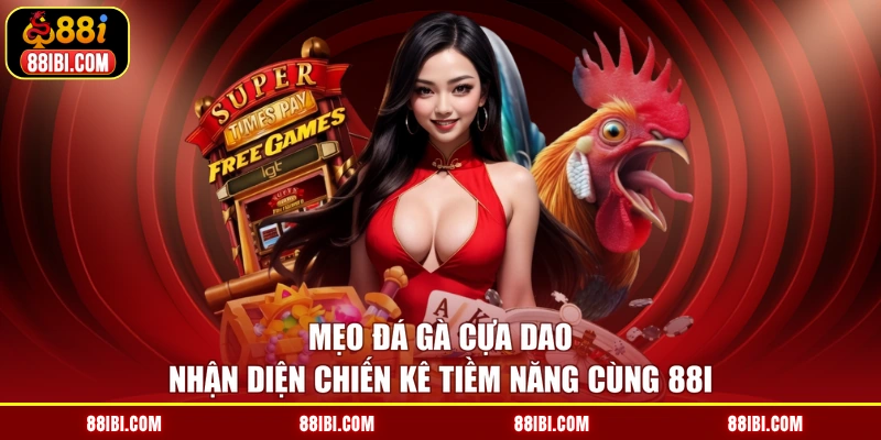Mẹo đá gà cựa dao nhận diện chiến kê tiềm năng cùng 88I