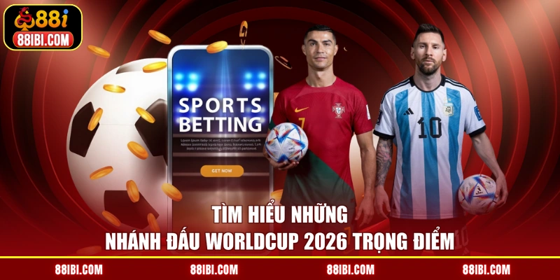 Tìm hiểu những nhánh đấu Worldcup 2026 trọng điểm