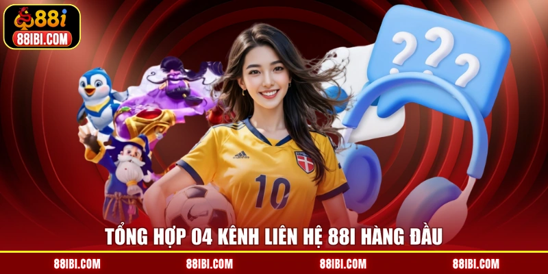 Tổng hợp 04 kênh liên hệ 88I hàng đầu